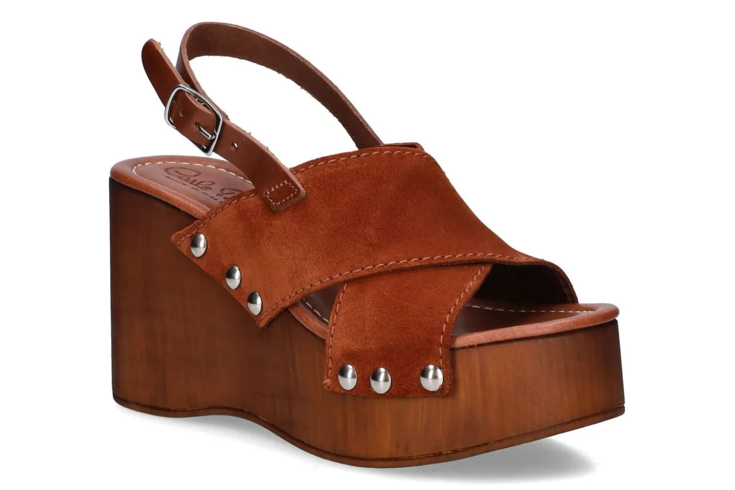Sandalen met sleehak CARLO PERA