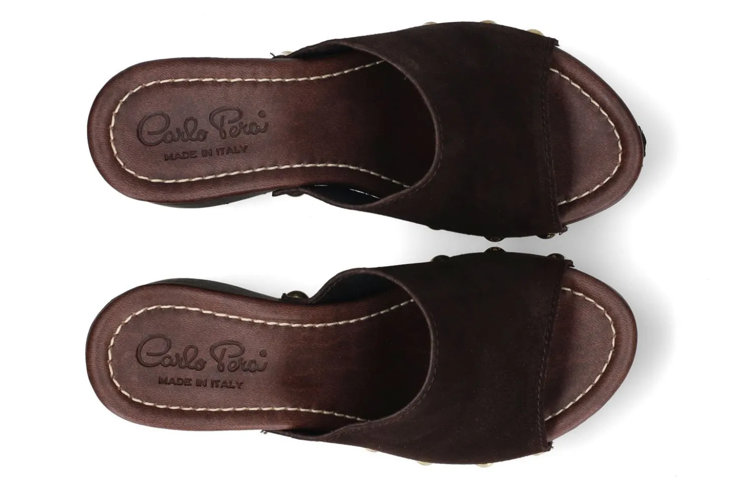 Sandalen met sleehak CARLO PERA