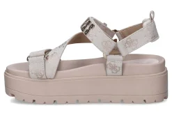 Sandalen met sleehak GUESS