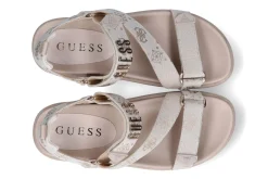 Sandalen met sleehak GUESS