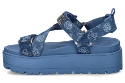 Sandalen met sleehak GUESS