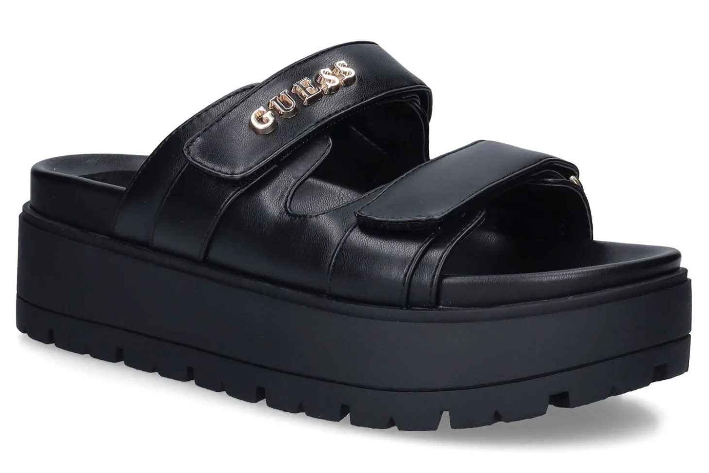 Sandalen met sleehak GUESS