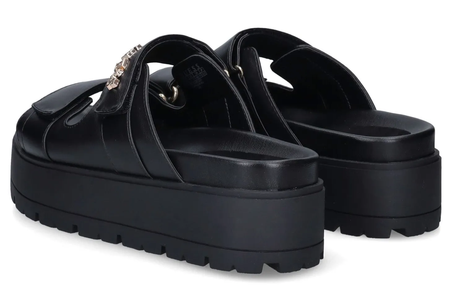 Sandalen met sleehak GUESS