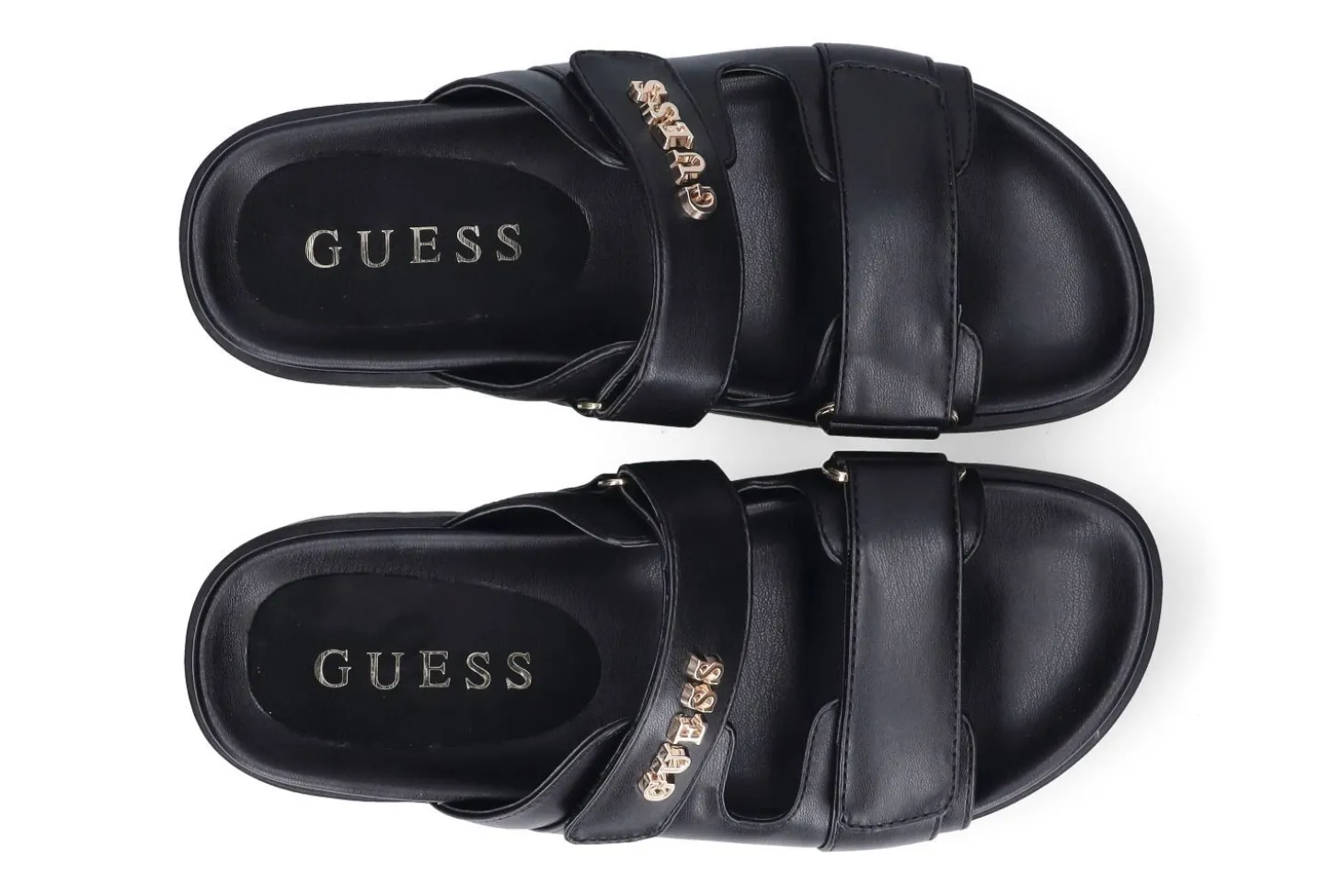 Sandalen met sleehak GUESS