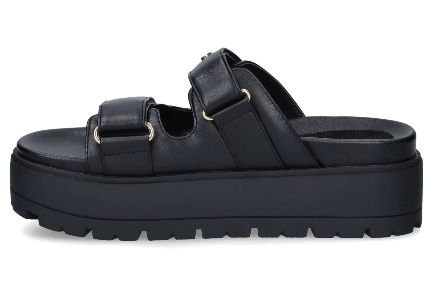 Sandalen met sleehak GUESS
