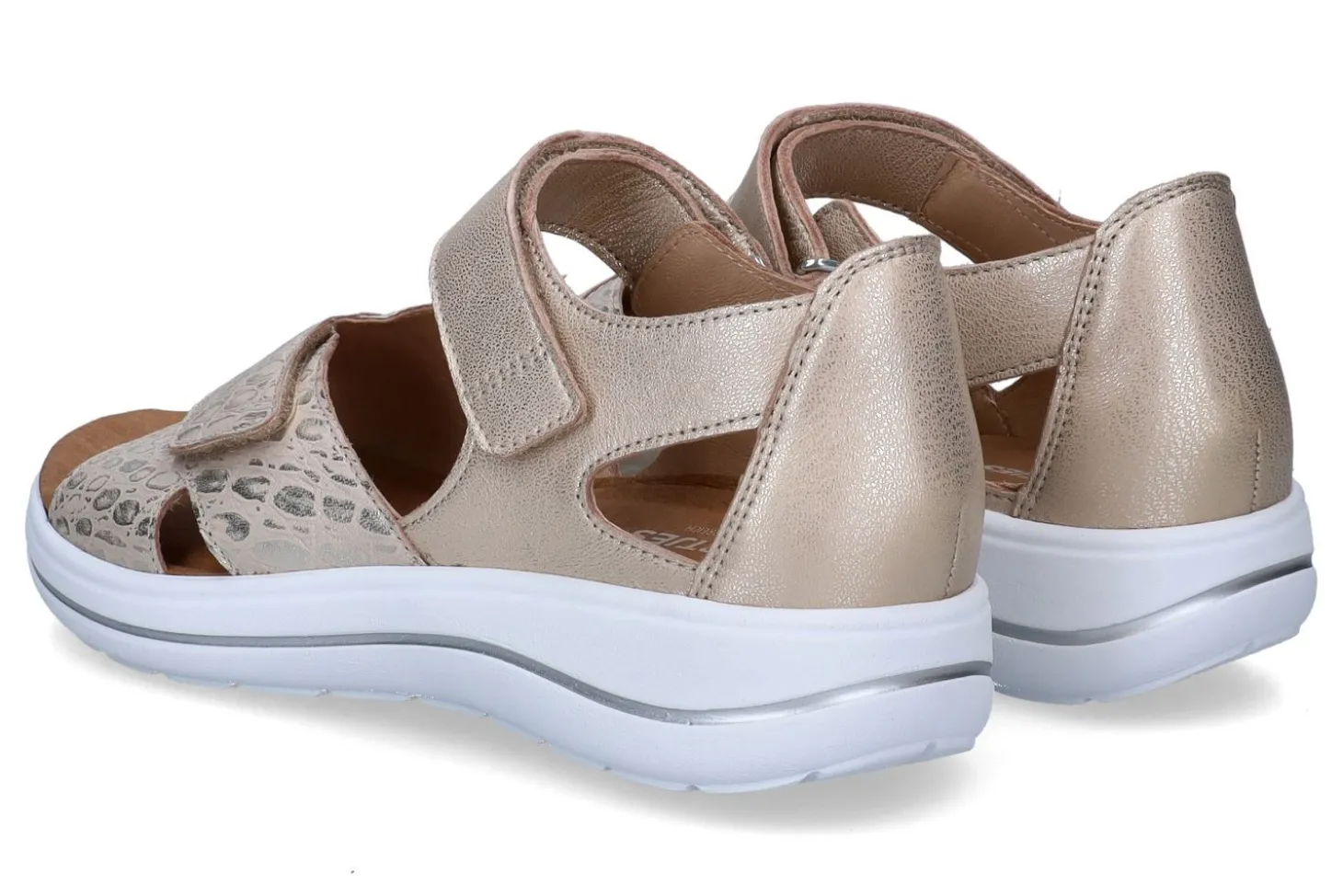 Sandalen met sleehak HARTJES