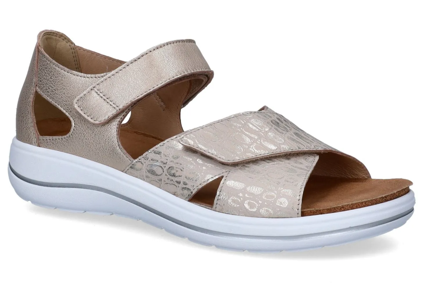 Sandalen met sleehak HARTJES