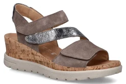 Sandalen met sleehak HARTJES