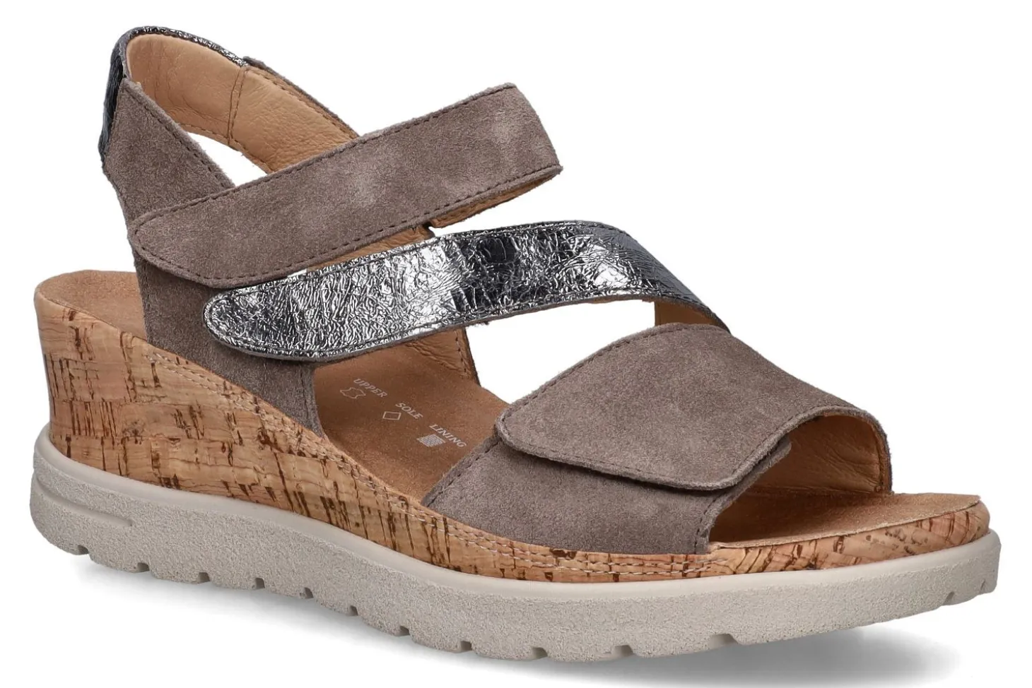 Sandalen met sleehak HARTJES