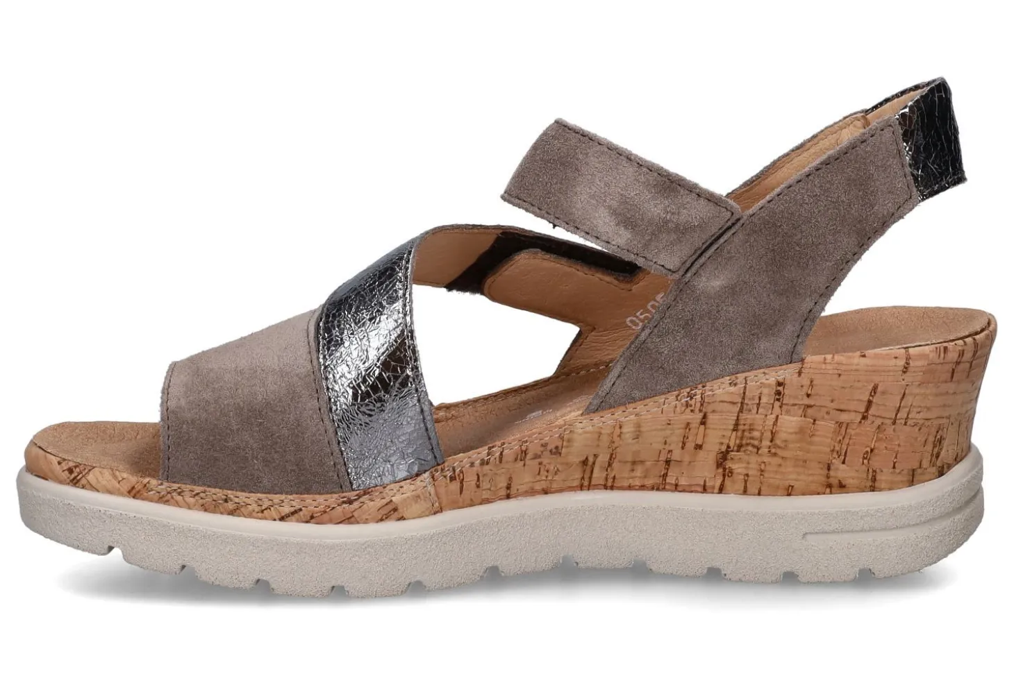 Sandalen met sleehak HARTJES