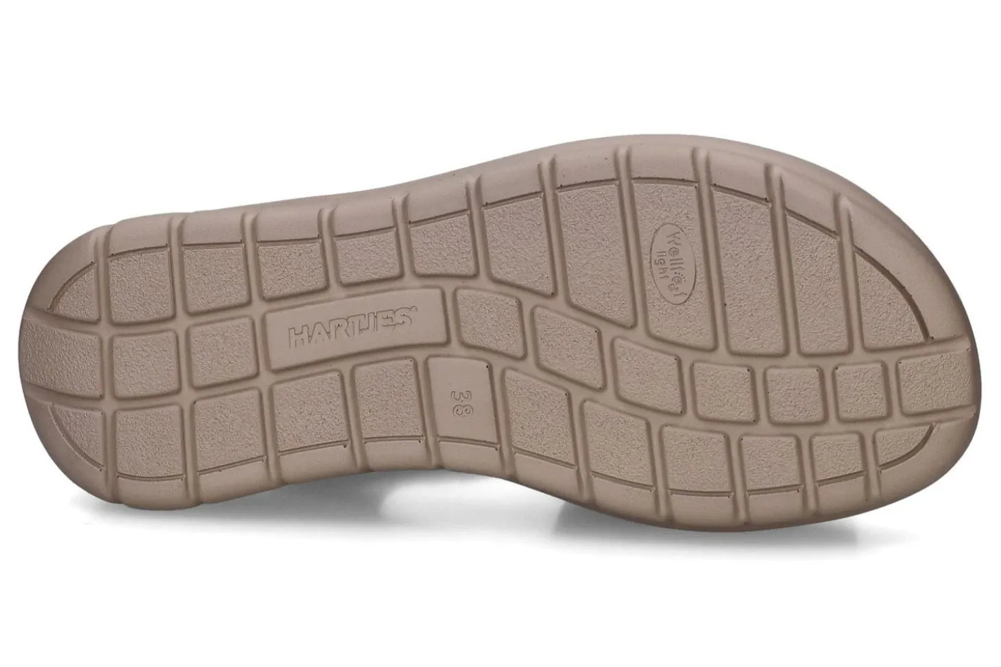 Sandalen met sleehak HARTJES