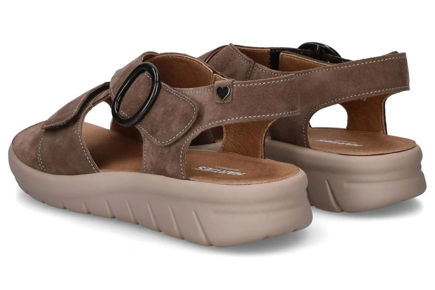 Sandalen met sleehak HARTJES