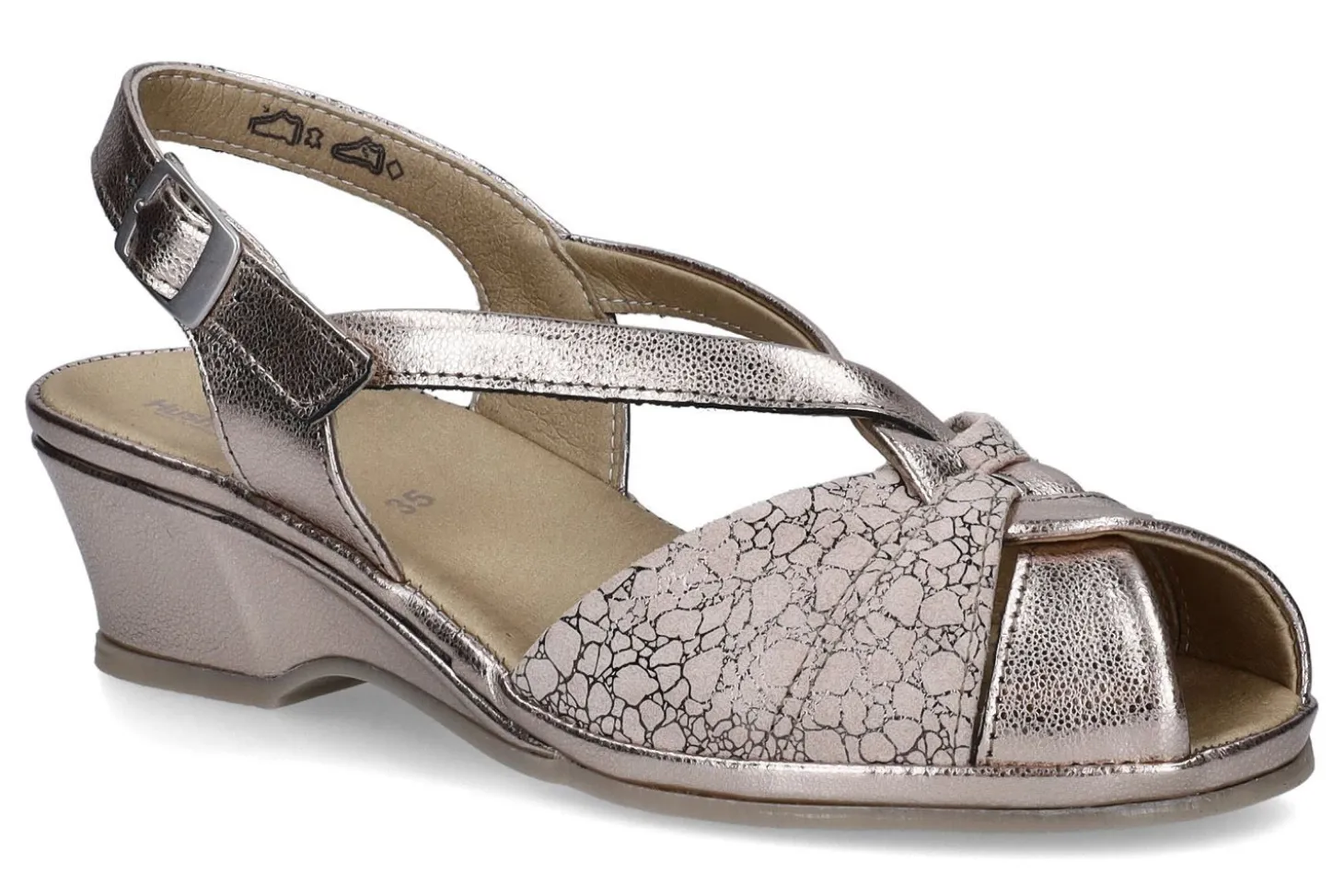 Sandalen met sleehak HUSH PUPPIES