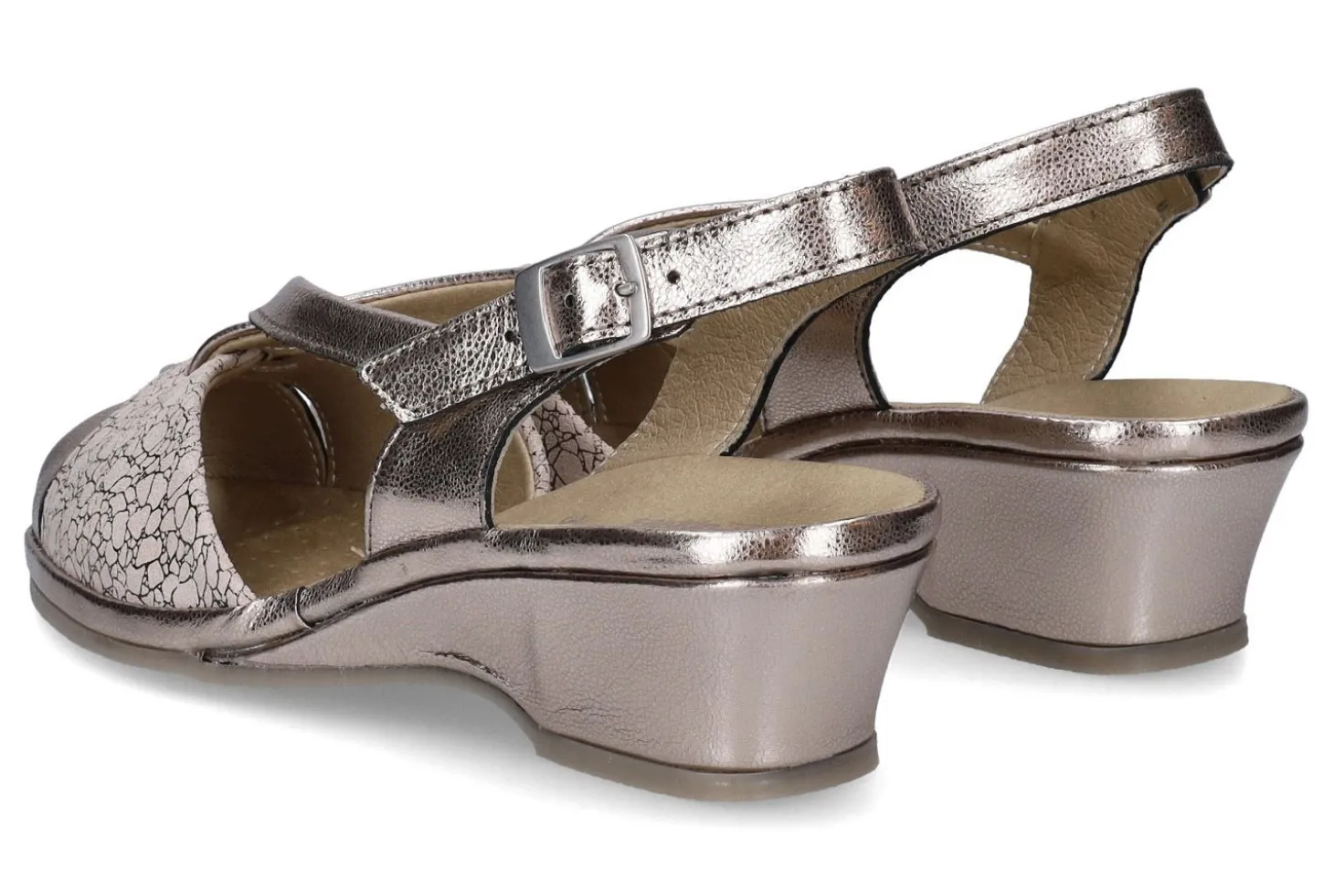 Sandalen met sleehak HUSH PUPPIES