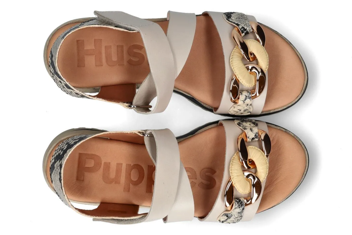 Sandalen met sleehak HUSH PUPPIES