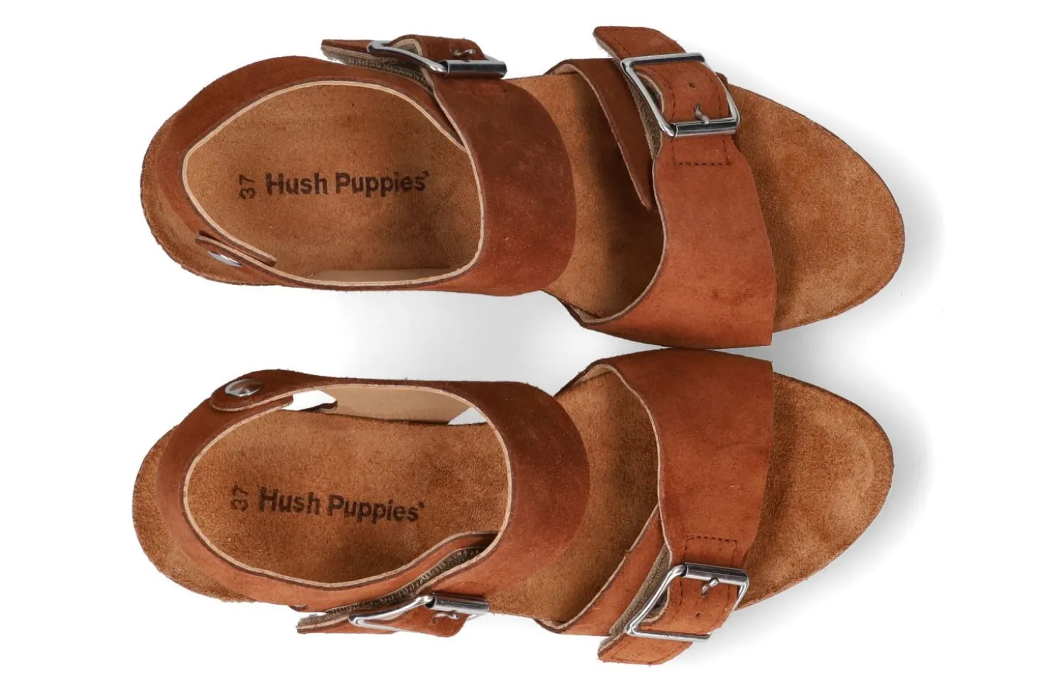 Sandalen met sleehak HUSH PUPPIES