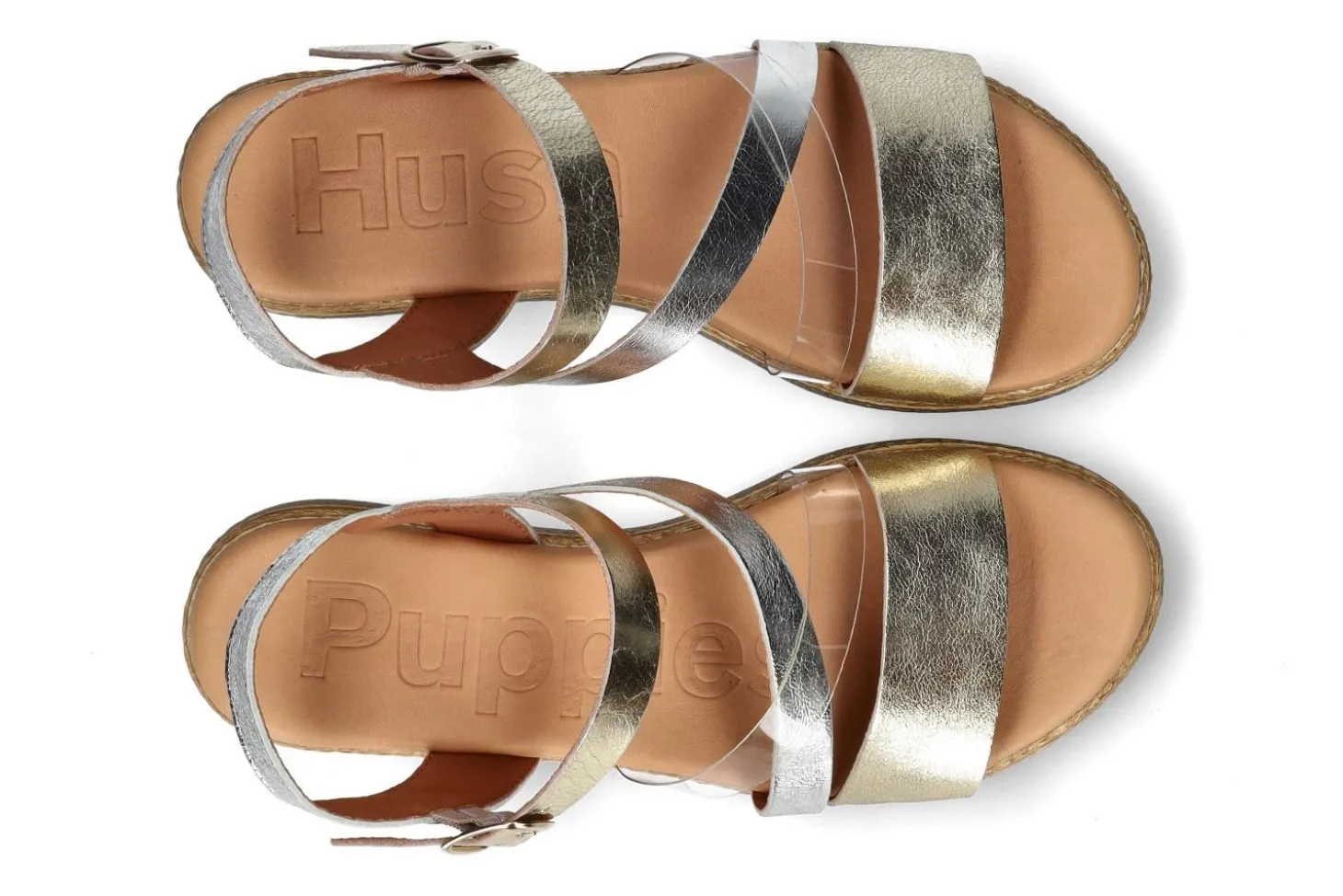 Sandalen met sleehak HUSH PUPPIES