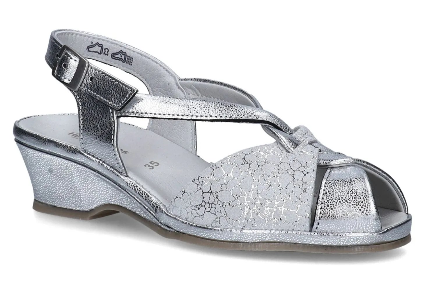 Sandalen met sleehak HUSH PUPPIES