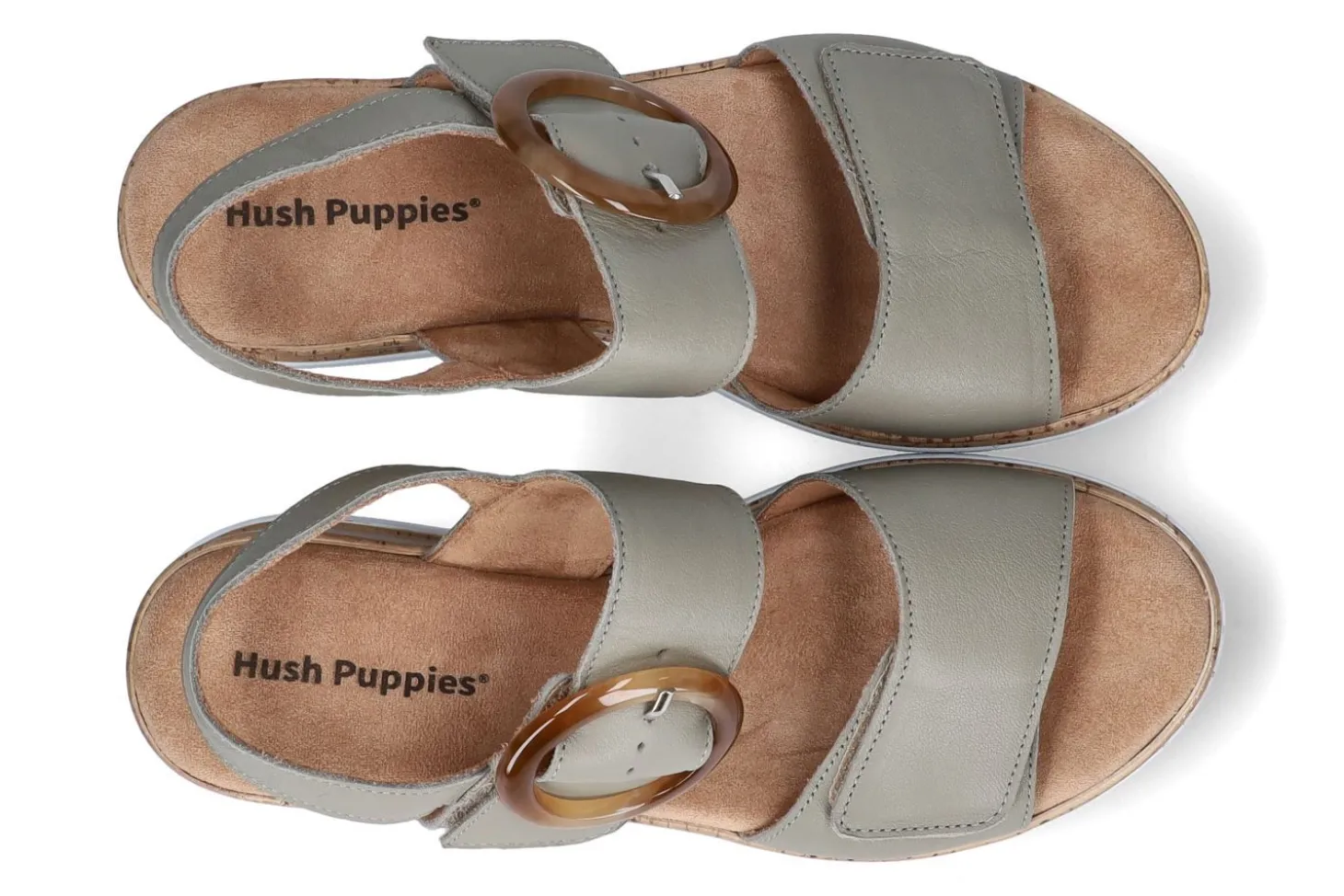 Sandalen met sleehak HUSH PUPPIES