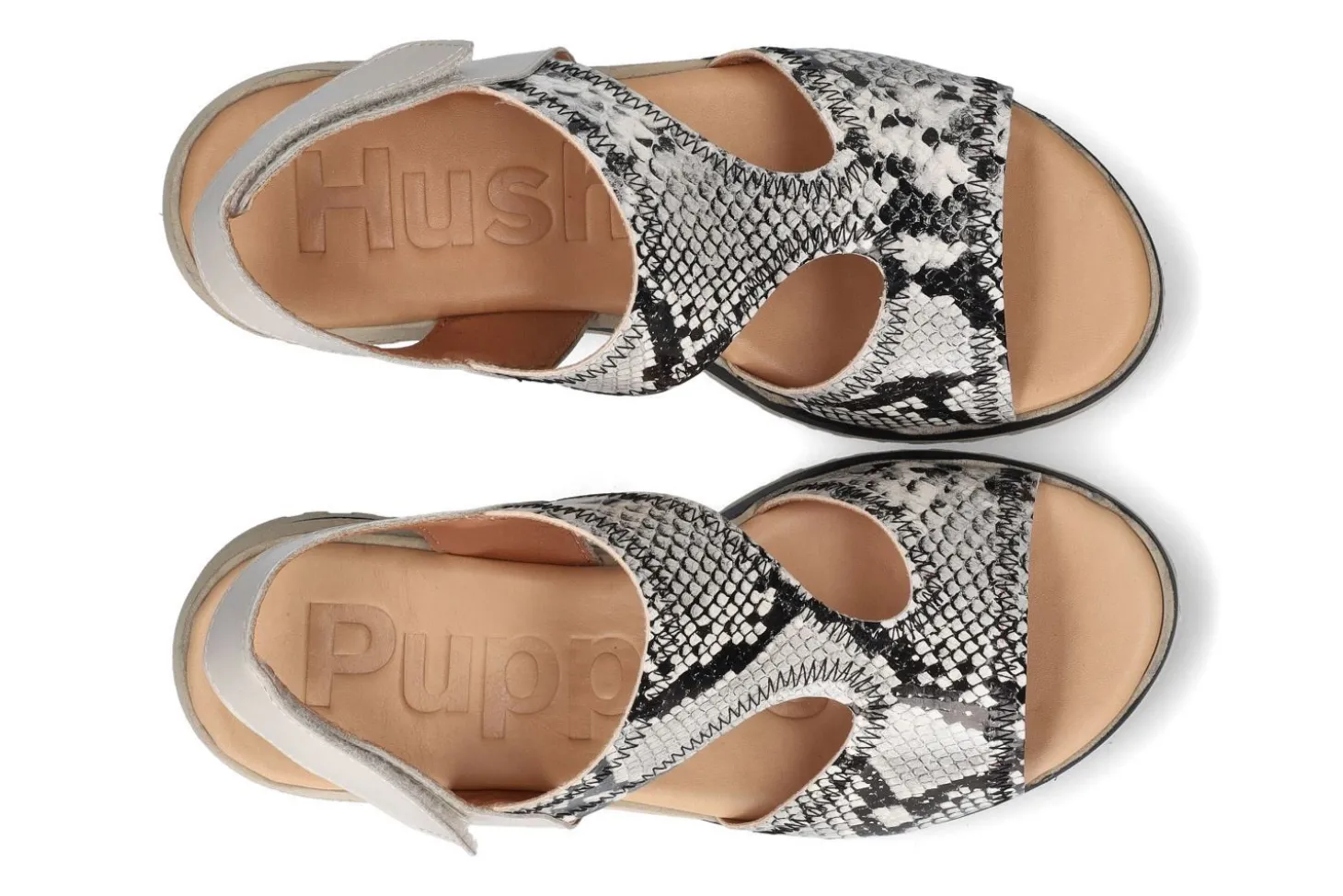 Sandalen met sleehak HUSH PUPPIES