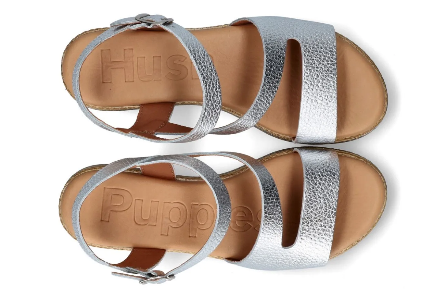 Sandalen met sleehak HUSH PUPPIES