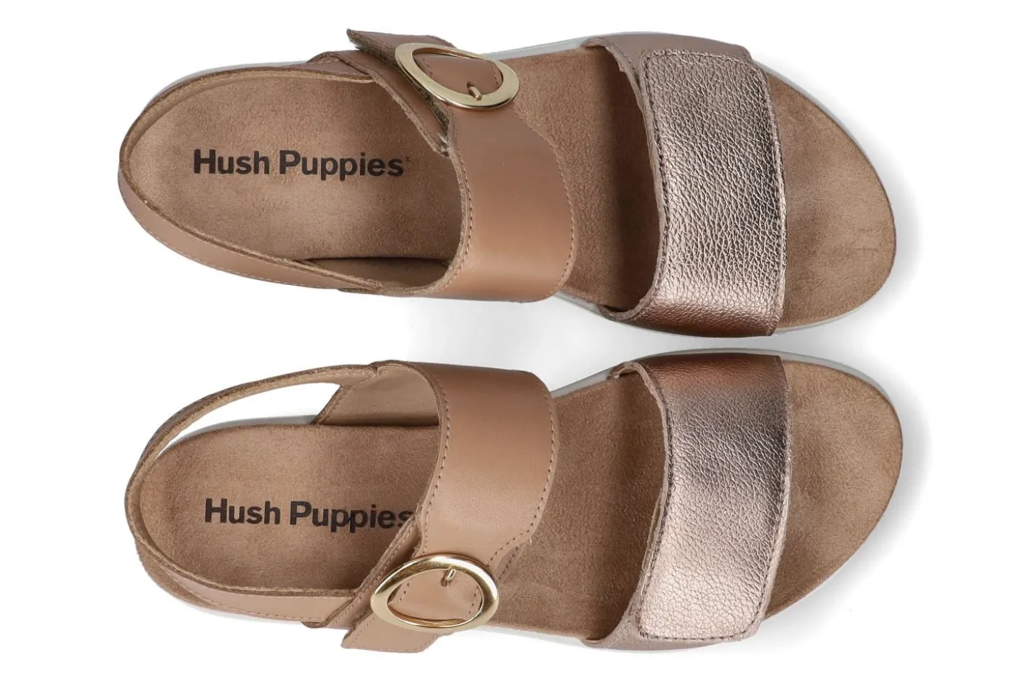 Sandalen met sleehak HUSH PUPPIES
