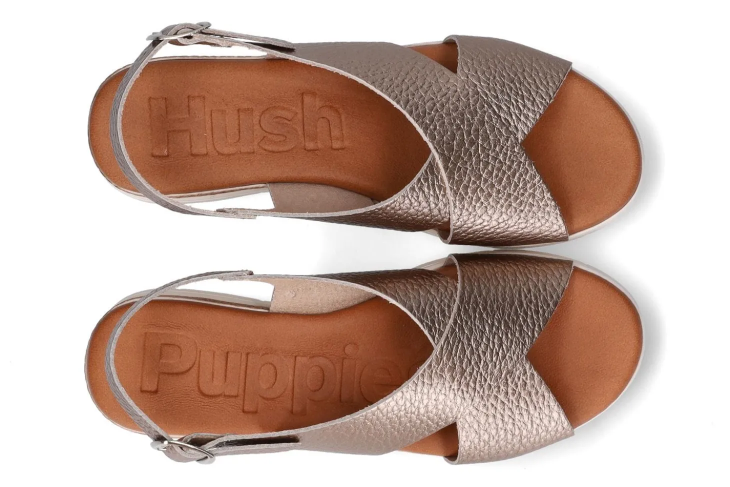 Sandalen met sleehak HUSH PUPPIES