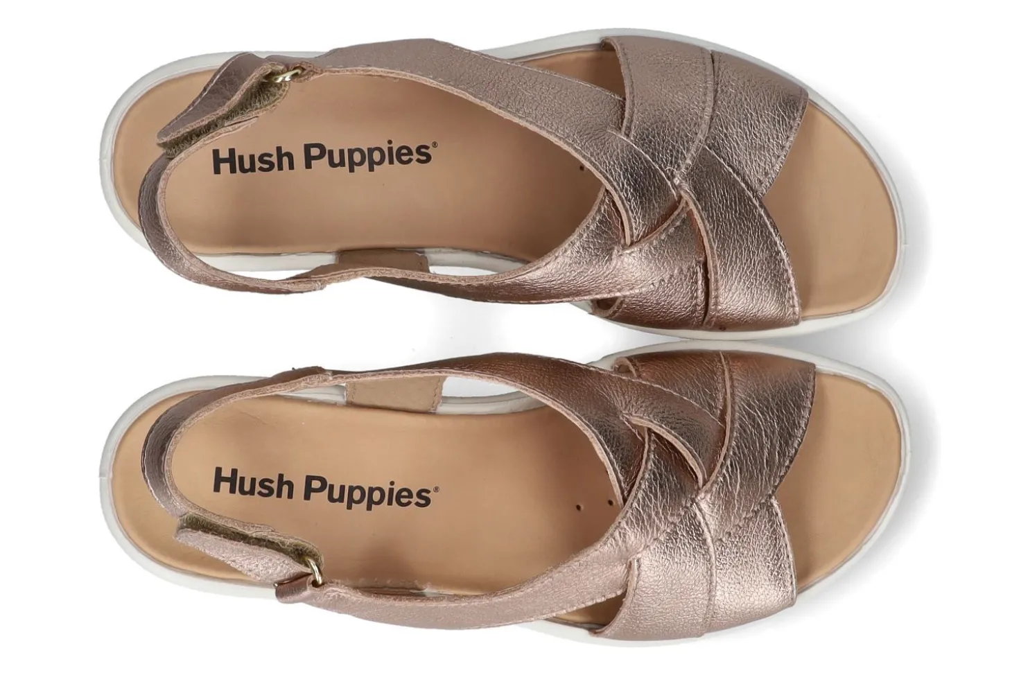Sandalen met sleehak HUSH PUPPIES