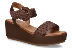 Sandalen met sleehak INUOVO