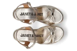 Sandalen met sleehak JANET & JANET