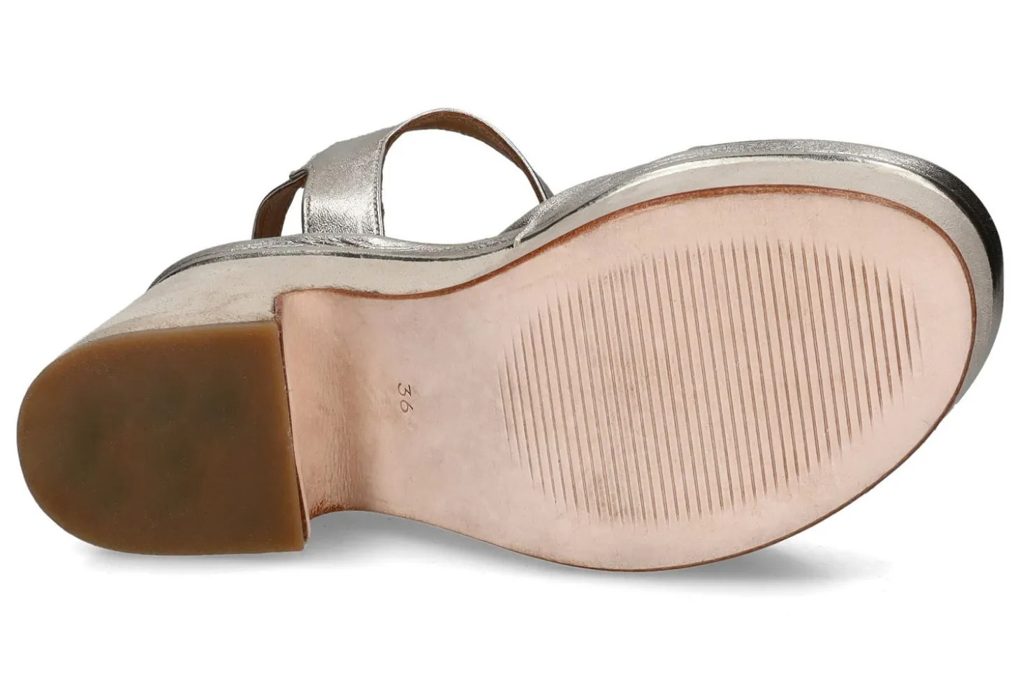 Sandalen met sleehak JANET & JANET