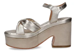 Sandalen met sleehak JANET & JANET