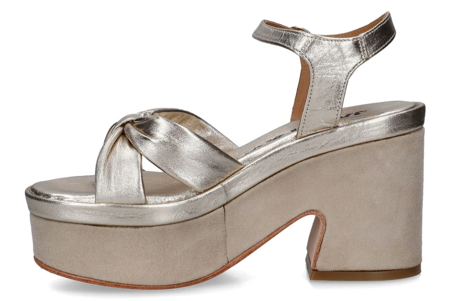 Sandalen met sleehak JANET & JANET
