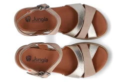 Sandalen met sleehak JUNGLA