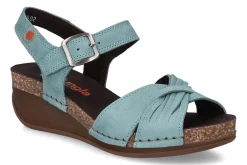 Sandalen met sleehak JUNGLA