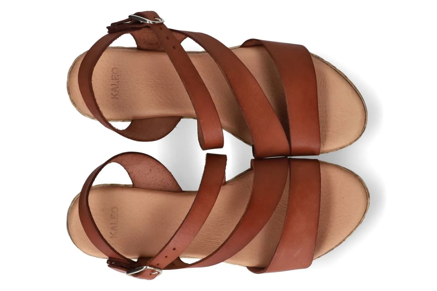 Sandalen met sleehak KALEO