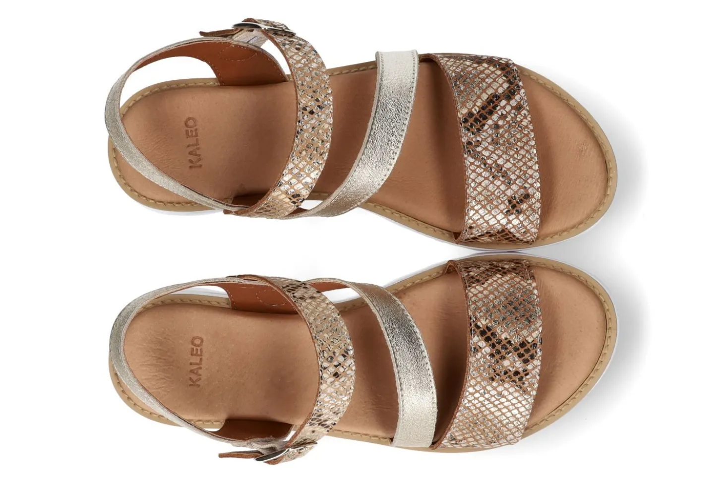 Sandalen met sleehak KALEO