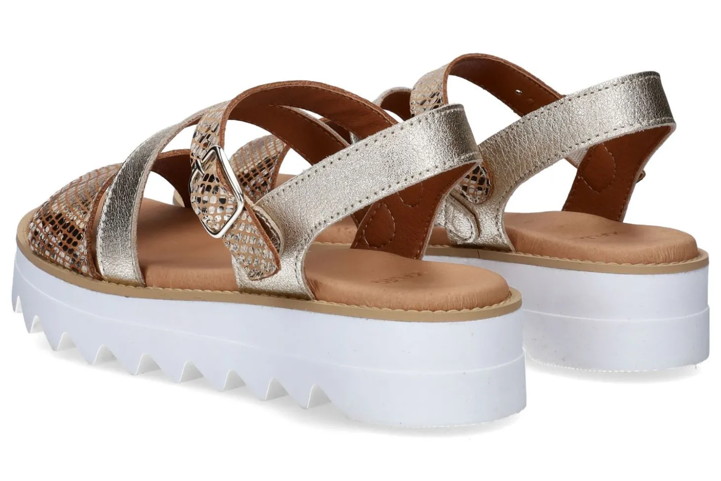 Sandalen met sleehak KALEO