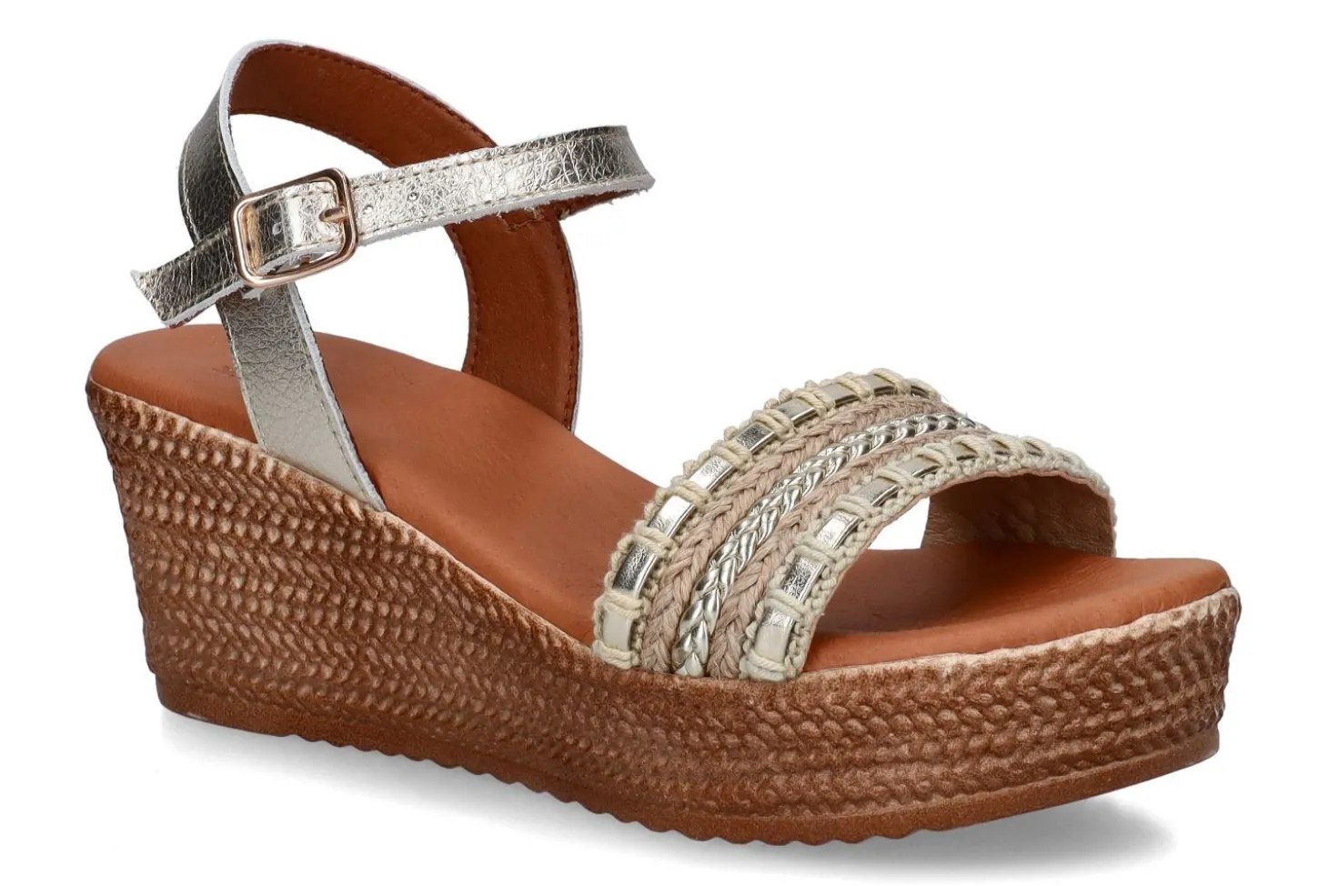 Sandalen met sleehak KALEO
