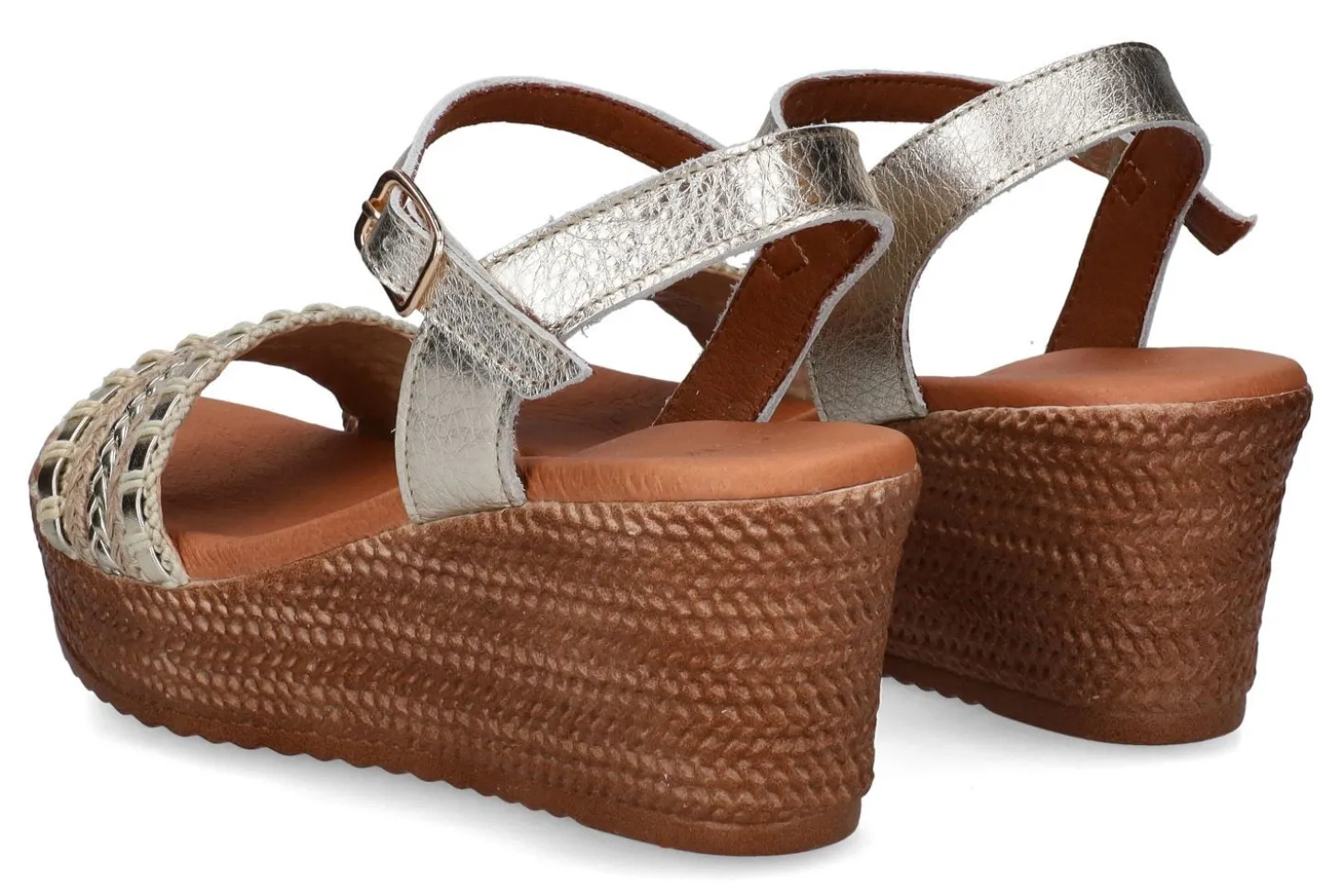 Sandalen met sleehak KALEO