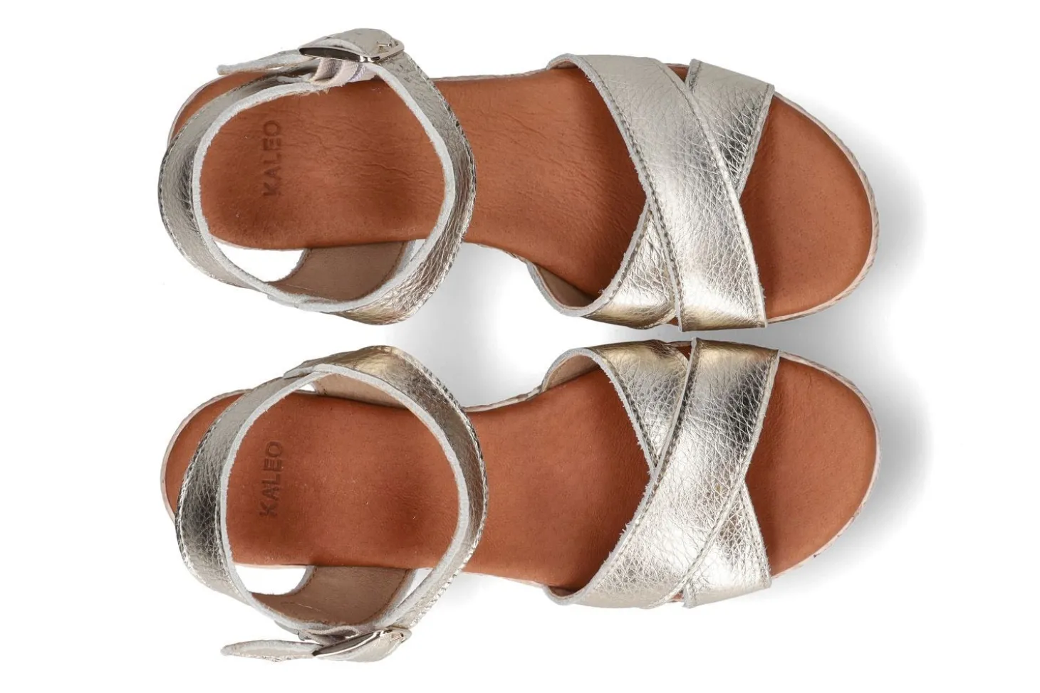 Sandalen met sleehak KALEO