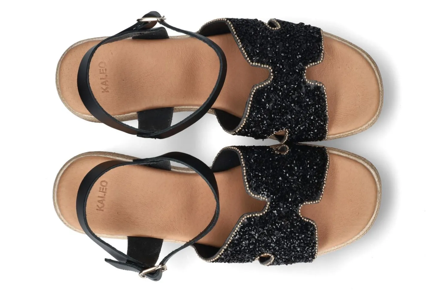 Sandalen met sleehak KALEO