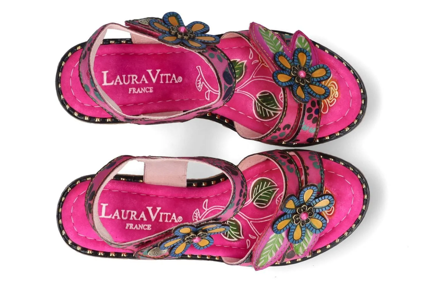 Sandalen met sleehak LAURA VITA