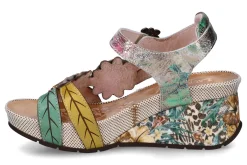 Sandalen met sleehak LAURA VITA