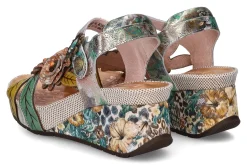 Sandalen met sleehak LAURA VITA