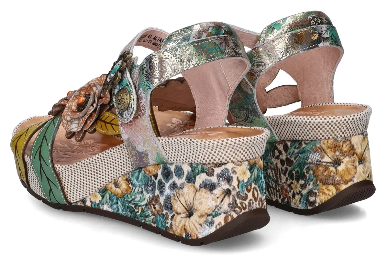 Sandalen met sleehak LAURA VITA