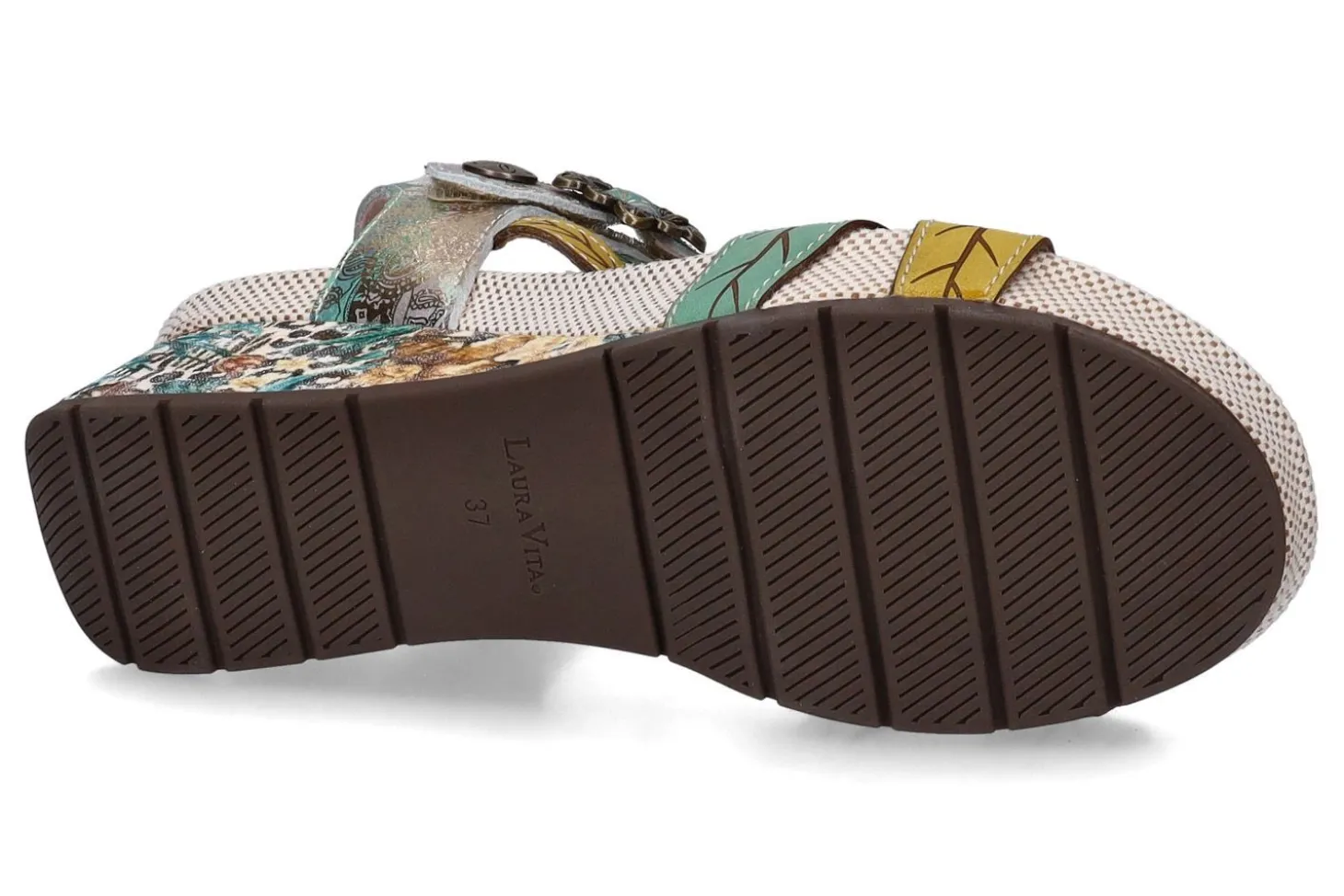 Sandalen met sleehak LAURA VITA