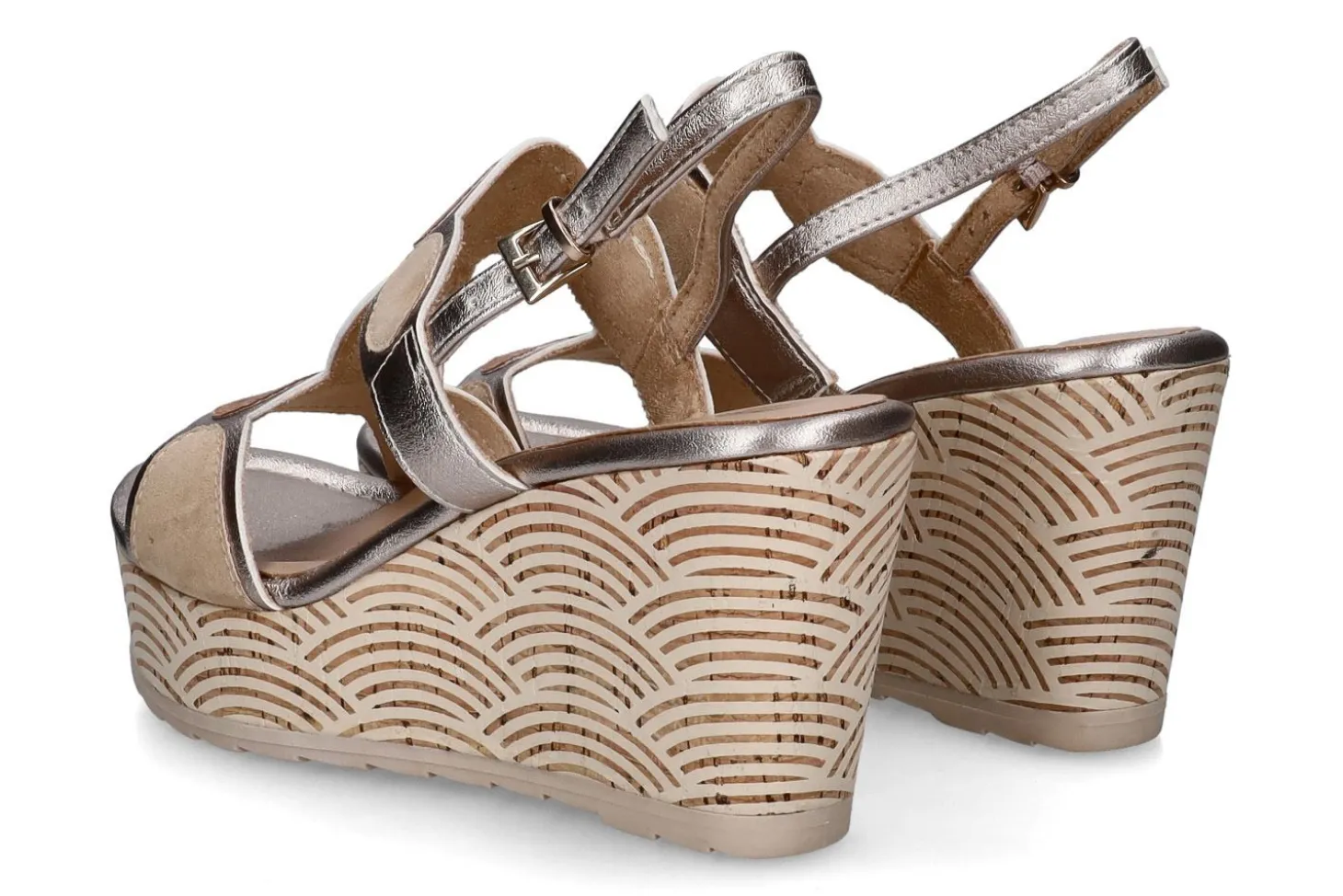 Sandalen met sleehak MARCO TOZZI