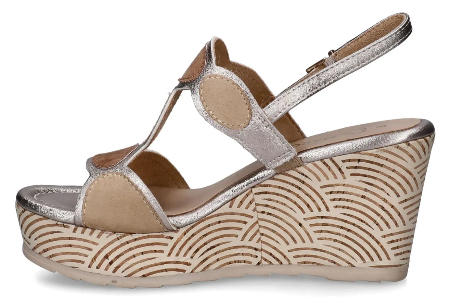 Sandalen met sleehak MARCO TOZZI