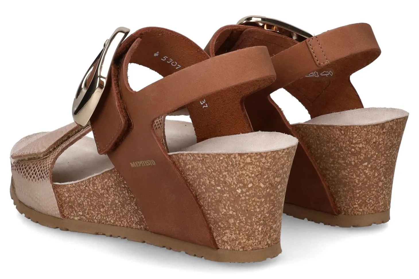 Sandalen met sleehak MEPHISTO